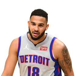 Cory Joseph Detroit Pistons Player-Issued #18 White Jersey from the 2022-23  NBA Season